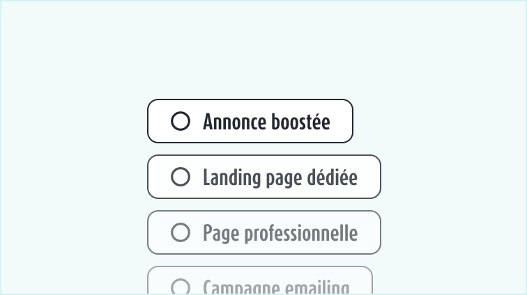 Des options pour booster vos ventes