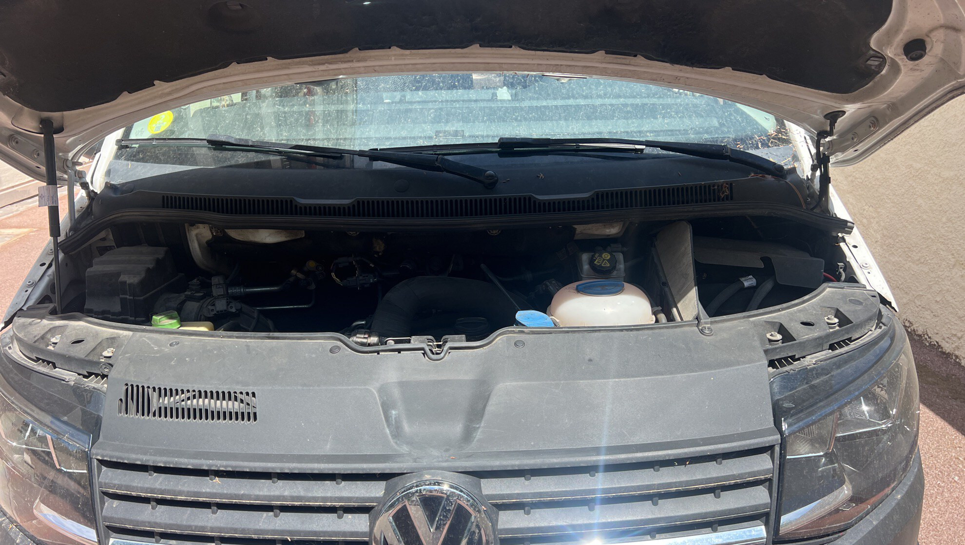 Latéral Droit, vitre arrière L2H1. Rideaux occultant gris sur rail pour  Volkswagen Transporter T5 T6